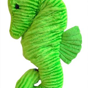 17" Green Seahorse Plushie
