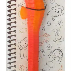 Orange Seahorse Pens