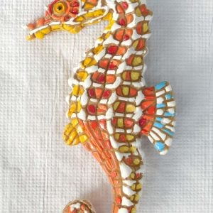 Barcino Seahorse - Hand Painted