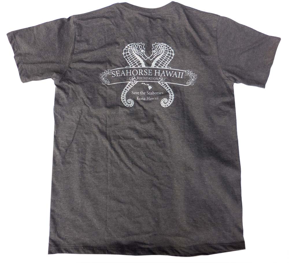 Seahorse Hawaii Foundation T-Shirt - Gray | Seahorse.com