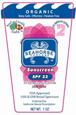seahorse sunscreen