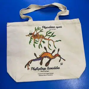 Canvas Bag with Leafy & Weedy Sea Dragon