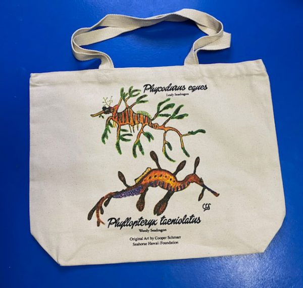 Canvas Bag with Leafy & Weedy Sea Dragon